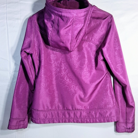 Vertical 9 Women's Med. Violet/Purple Full Zip Lightweight Hooded Jacket - Picture 3 of 10